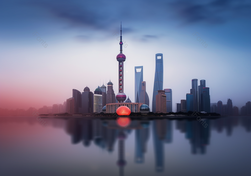 美丽上海外滩风光落日摄影实拍,高清,摄影图,摄影图片,图片大全,摄影图免费下载